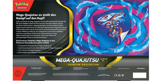Pokemon Mega-Quajutsu EX Kollektion - Deutsch