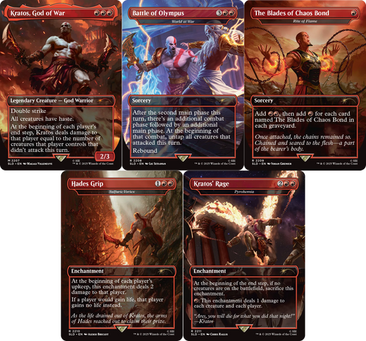 MTG: Secret Lair x Playstation - God of War Norse ENG