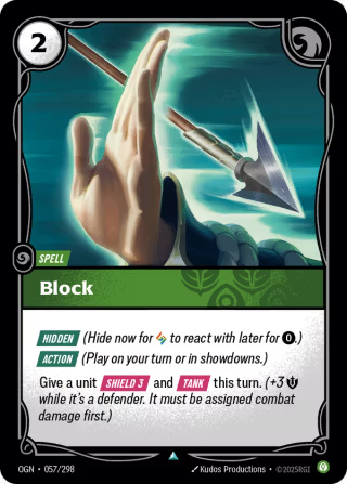 OGN 057/298 - Block