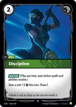 OGN 058/298 - Discipline
