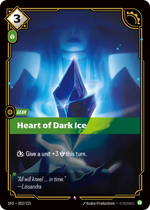 SFD 052/221 - Heart of Dark Ice (foil)