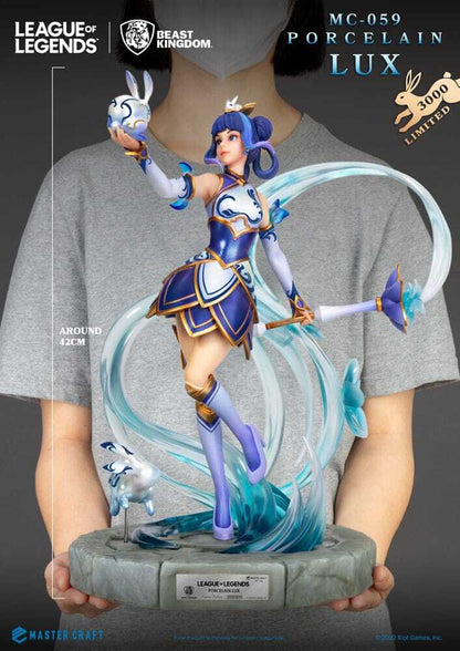 Beast Kingdom LEAGUE OF LEGENDS - Master Craft Porcelain Lux Statue (Limitierte Auflage)