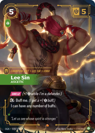 OGN 078/298 - Lee Sin (foil)