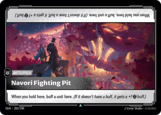 OGN 283/298 - Navori Fighting Pit