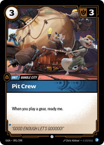 OGN 091/298 - Pit Crew