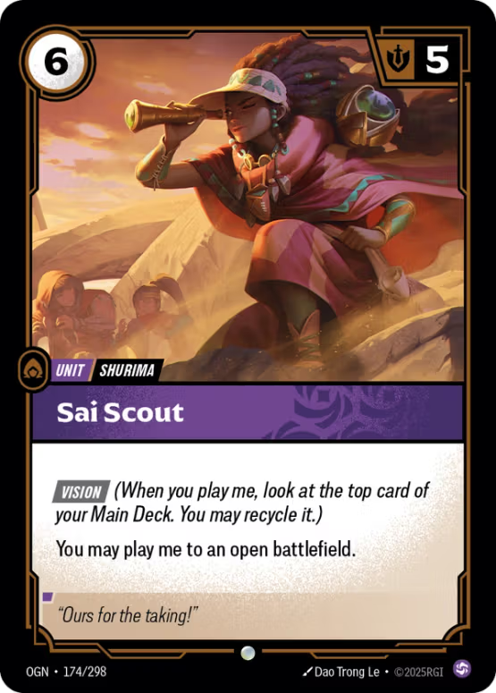 OGN 174/298 - Sai Scout