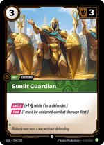 OGN 054/298 - Sunlit Guardian