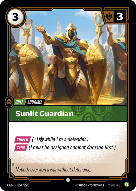 OGN 054/298 - Sunlit Guardian