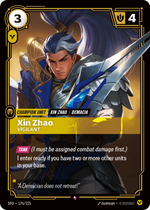 SFD 176/221 - Xin Zhao, Vigilant (foil)
